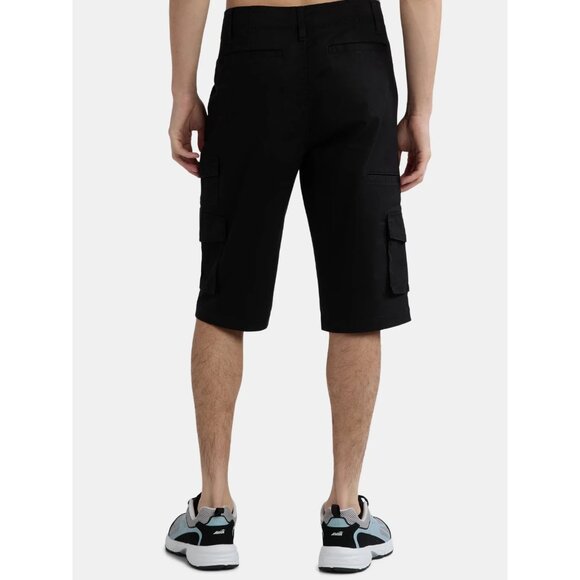 George Men's & Big Men's Messenger Cargo Shorts, 14" Inseam, Size 30, Relaxed - Picture 2 of 5